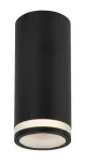 73030 Senobia lampa sufitowa czarna GU10 1x MAX 35W IP20