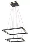 72243 Sidona lampa wisząca czarna LED 48W barwa światła ciepła IP20 G
