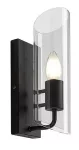 75027 Teodoro lampa łazienkowa czarna E14 1x MAX 12W IP44