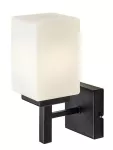 71061 Zenkai reflektor ścienny matowa czarna E14 1x MAX 10W IP44