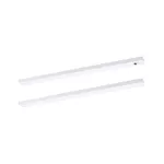 Zestaw opraw podszafkowych SET LINE DIM PIR 2x4W 2x350lm 350mm 2700K-6500K 230V biały matowy / aluminium