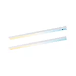 Zestaw opraw podszafkowych SET LINE DIM PIR 2x4W 2x350lm 350mm 2700K-6500K 230V biały matowy / aluminium