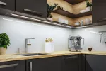 Zestaw uzupełniający opraw podszafkowych LED LINE DIM PIR 2x4W 2x350lm 350mm 30000K 24V chrom matowy / aluminium