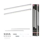 Zestaw uzupełniający opraw podszafkowych LED LINE DIM PIR 2x4W 2x350lm 350mm 30000K 24V chrom matowy / aluminium