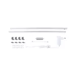 Zestaw opraw podszafkowych SET LINE DIM PIR 2x6W 2x500lm 550mm 3000K 230V/24V chrom matowy / aluminium