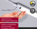 Zestaw uzupełniający opraw podszafkowych LED LINE DIM PIR 2x6W 2x500lm 550mm 2700K-6500K 24V biały matowy / aluminium