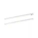 Zestaw opraw podszafkowych SET LINE DIM PIR 2x4W 2x350lm 350mm 3000K 230V/24V biały matowy / aluminium