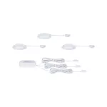 Zestaw opraw meblowych do wbudowania EBL SET 3x2,5W 3x180lm 4000K 12V biały / tworzywo sztuczne