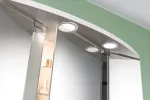 Zestaw opraw meblowych do wbudowania EBL SET 3x2,5W 3x180lm 4000K 12V żelazo szczotkowane / tworzywo sztuczne