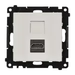 SIMON 55 WMDA-P95XX8-111 Gniazdo HDMI 2.1 (moduł); Biały mat