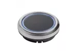 WŁĄCZNIK DOTYKOWY ŚCIEMNIALNY RING, 12V/3A/36W, 24V/3A/72W, Z PRZEWODAMI 2X2m Z MINI AMP, CZARNY