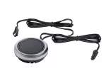 WŁĄCZNIK DOTYKOWY ŚCIEMNIALNY RING, 12V/3A/36W, 24V/3A/72W, Z PRZEWODAMI 2X2m Z MINI AMP, CZARNY