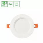 DURE 3 MAX DOWNLIGHT 12W WW 230V 110st IP44 IK06 Fi140x30 BIAŁY okrągły 5 lat gwarancji