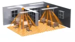 Czujnik obecności Steinel IR Quattro Slim KNX V3