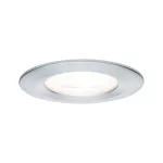 PAULMANN Oprawa do wbudowania NOVA LED DIM stała GU10 6.5W 460lm 78mm 2700K IP44 230V aluminium