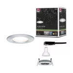 PAULMANN Oprawa do wbudowania NOVA LED DIM stała GU10 6.5W 460lm 78mm 2700K IP44 230V aluminium