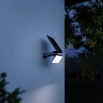 Oprawa solarna z czujnikiem ruchu i zmierzchu XSolar L-S antracyt 1,2W / 150lm / 3000K