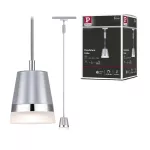 Oprawa zwieszana URail PENDEL CONE GU10 max.10W chrom matowy / tworzywo sztuczne