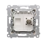 SIMON 54 WMDE-011000-044 Gniazdo ekwipotencjalne pojedyncze (moduł); złoty mat