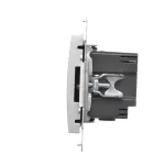SIMON 54 WMDZ-EC2CAQ-043 Ładowarka USB C+A (moduł), 30W, 230V; srebrny mat