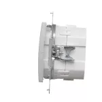 SIMON 54 WMDC-008N3P-043 Elektroniczny łącznik/przycisk 4-krotny, do sterowania 4 obwodami (moduł); srebrny mat