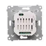 SIMON 54 WMDC-008N3P-044 Elektroniczny łącznik/przycisk 4-krotny, do sterowania 4 obwodami (moduł); złoty mat