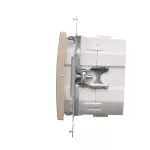 SIMON 54 WMDC-008N3P-044 Elektroniczny łącznik/przycisk 4-krotny, do sterowania 4 obwodami (moduł); złoty mat