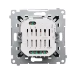 SIMON 54 WMDC-008N3P-049 Elektroniczny łącznik/przycisk 4-krotny, do sterowania 4 obwodami (moduł); czarny mat
