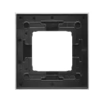 SIMON 54 NATURE WMDZ-0110xS-082 Ramka 1-krotna Nature-Metal, INOX NERO, IP20/IP44. (IP44-należy zastosować uszczelkę ramki DUN1)
