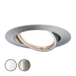 PAULMANN Base Coin oprawa wbudowana ruchoma LED 3-st ściemnianie 3x5W 230V 51mm Żelazo Szczotkowane/Metal