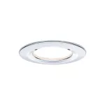 PAULMANN Oprawa do wbudowania NOVA COIN LED stała 3x6W 470lm 78mm 2700K IP44 230V chrom