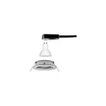 PAULMANN Oprawa do wbudowania NOVA LED DIM wychylna GU10 6.5W 460lm 84mm 2700K IP23 230V szczotkowane żelazo