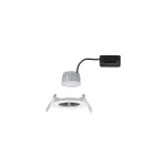 PAULMANN Oprawa do wbudowania NOVA COIN LED DIM stała 6W 470lm 78mm 2700K IP44 230V biały mat