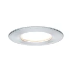 PAULMANN Oprawa do wbudowania NOVA COIN LED DIM stała 6W 470lm 78mm 2700K IP44 230V aluminium