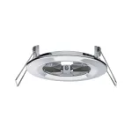 PAULMANN Oprawa do wbudowania NOVA COIN LED DIM stała zestaw 3x6W 470lm 78mm 2700K IP44 230V chrom