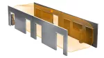 Czujnik obecności i zmierzchu HALLWAY KNX V3.5 DE