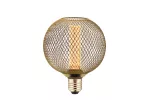 ŹRÓDŁO ŚWIATŁA LED, GRID, C125, E27, 3,5W, 120lm, 1800K, AC220-240V, 320°, ŚCIEMNIALNA, ZŁOTY