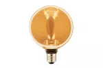 ŹRÓDŁO ŚWIATŁA LED, GLOW, G130, E27, 4W, 190lm, 1800K, AC220-240V, 320°, ŚCIEMNIALNA