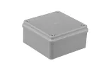 Puszka hermetyczna 100x100x50b/dł IP65 bezhalogenowa, szara
