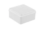 Puszka hermetyczna 100x100x50b/dł IP65, biała