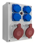 Rozdzielnica R-BOX 240, 2x32A/5p, 4x250V