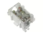 Listwa zaciskowa LG 1x25/16 termoplastyczna z osłoną