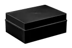 Puszka hermetyczna 300x220x120b/dł IP65 bezhalogenowa, czarna