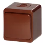Łącznik n/t 10A, 250V, 1-biegunowy IP44, SMART, brązowy