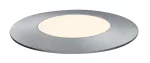 PAULMANN Oprawa dogruntowa Plug & Shine FLOOR MINI okrągła 2.5W 3000K IP67 24V srebrny / stal nierdzewna