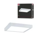 PAULMANN Plafoniera ABIA LED 22W 2000lm 300x300mm 2700K IP20 230V biały mat / tworzywo sztuczne