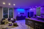 PAULMANN Oprawa do wbudowania NOVA PLUS COIN LED RGBW SH Zigbee wychylna zestaw 3x5.2W 400lm 84mm 2700-6500K IP23 230V szczotkowane żelazo