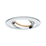 PAULMANN Oprawa do wbudowania NOVA PLUS COIN LED DIM wychylna 6W 470lm 93mm 2700K IP65 230V chrom