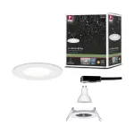 PAULMANN Oprawa do wbudowania NOVA LED DIM stała GU10 6.5W 460lm 78mm 2700K IP44 230V biały mat
