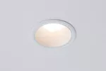 Oprawa do wbudowania EBL COLE SET COIN 3-STEP DIM 6W 470lm 2700K IP44 230V biały matowy / aluminium